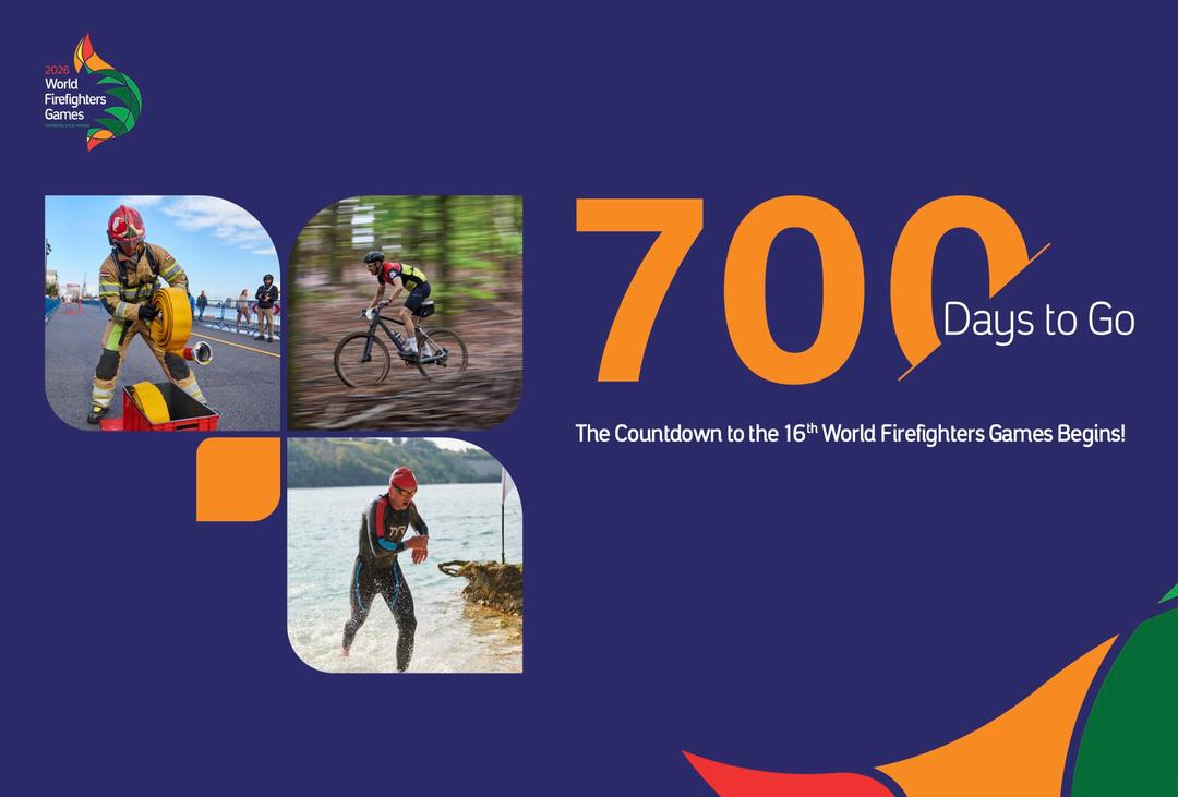 700 Days until the 16th World Firefighters Games 2026!