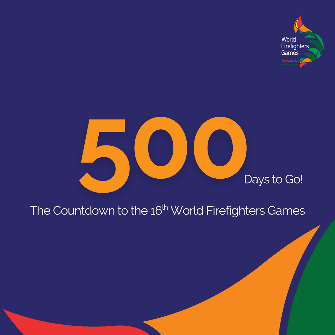 500 Days To Go: the 16th World Firefighters Games 2026 is near!