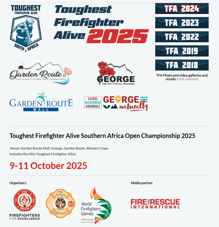 WFG26 Reps and WFG Governing Body visit South African National TFA Championship 2025